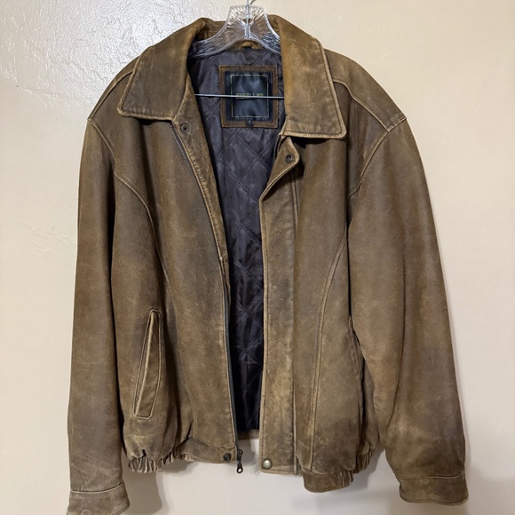 Men’s Leather Jacket - Picture 1 of 4